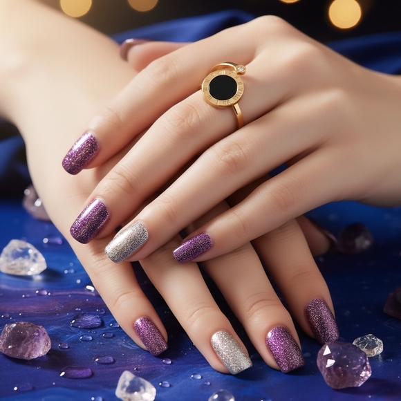 Roman Numerals 18K Gold Plated Adjustable Minimalist Ring with Zircon Accent✨ - Picture 3 of 12